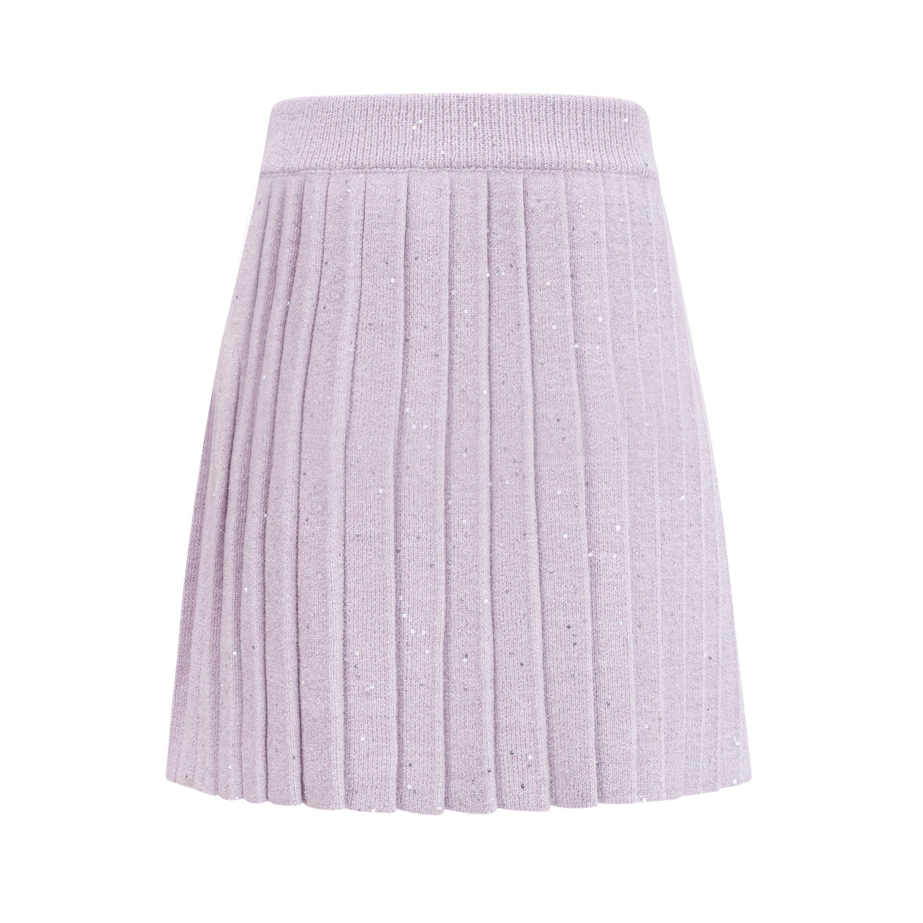 Fabienne purple sequindetail jacket  skirt matching set