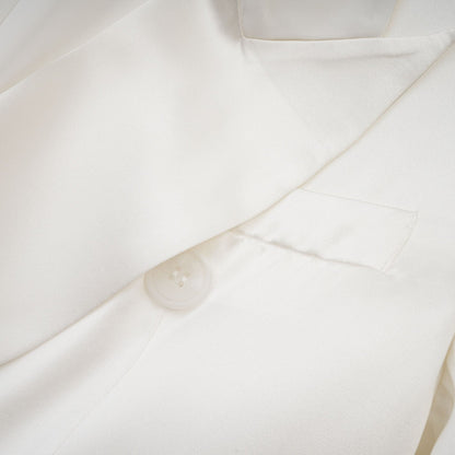 Sylvie white doublebreasted blazer