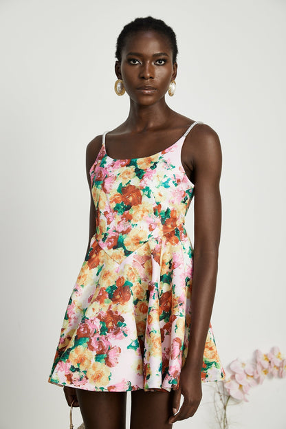 Louise floralprint mini dress