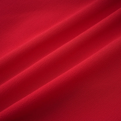 Clarabelle red draped mini dress
