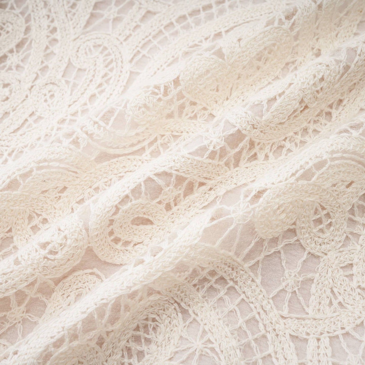Galatea white lace longsleeve dress