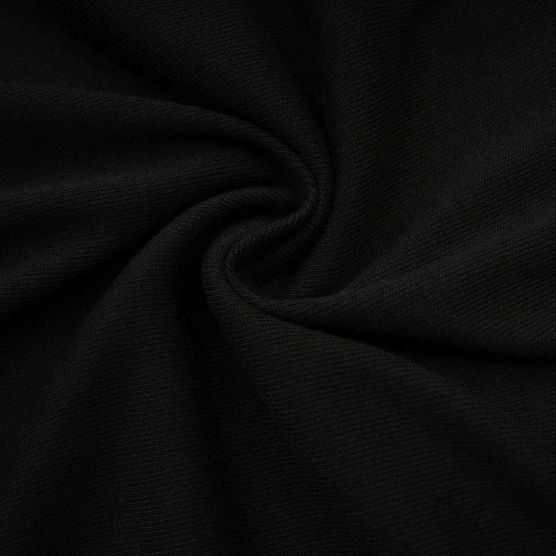 Black sleeveless top with ruched detailing made from stretchy jersey fabric