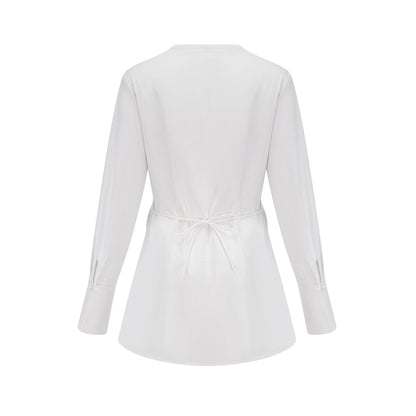 Dina pleatdetail shirt dress