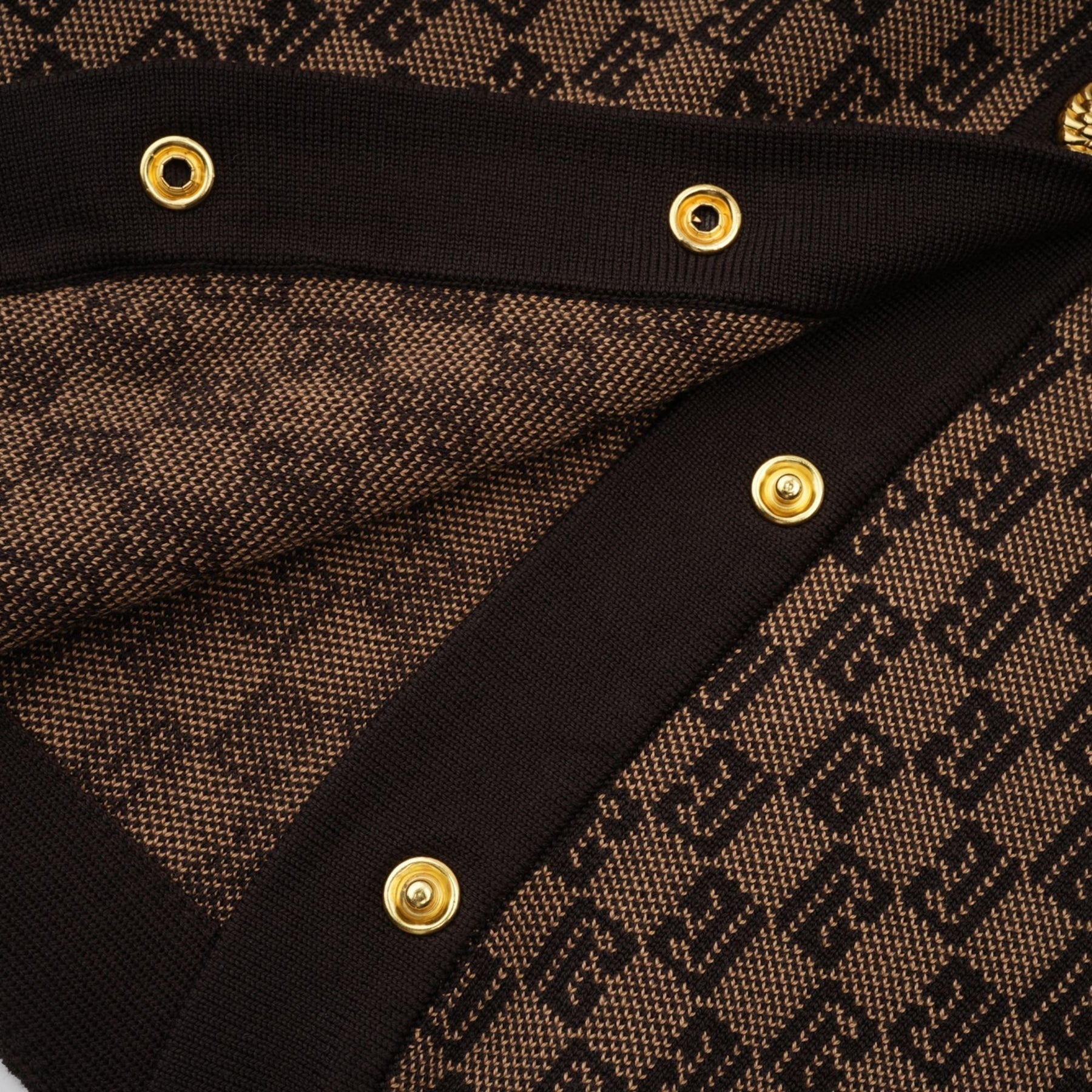 Cyrielle monogramjacquard top  trousers matching set