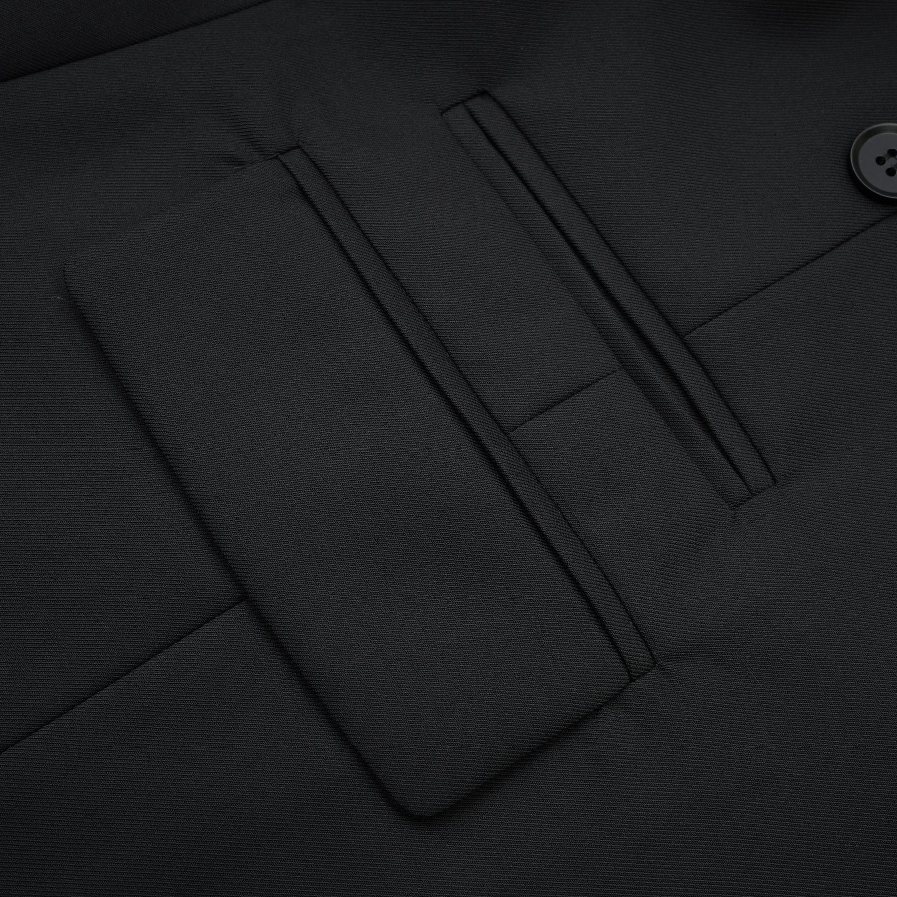Priscille black doublebreasted wool blazer