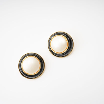 Violette round earrings
