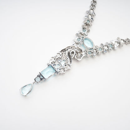 Odile crystalembellished necklace