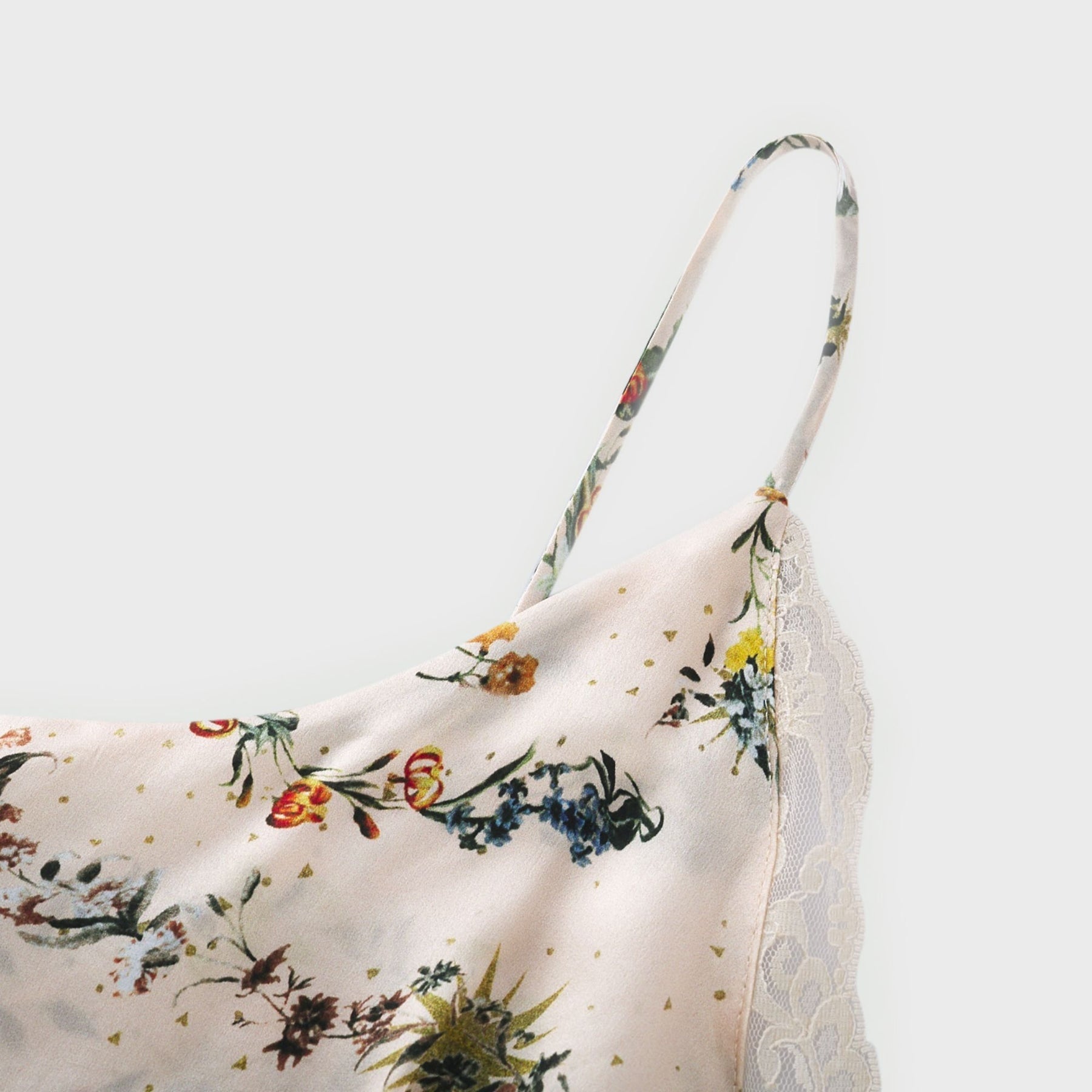Solada embellished floralprint maxi dress