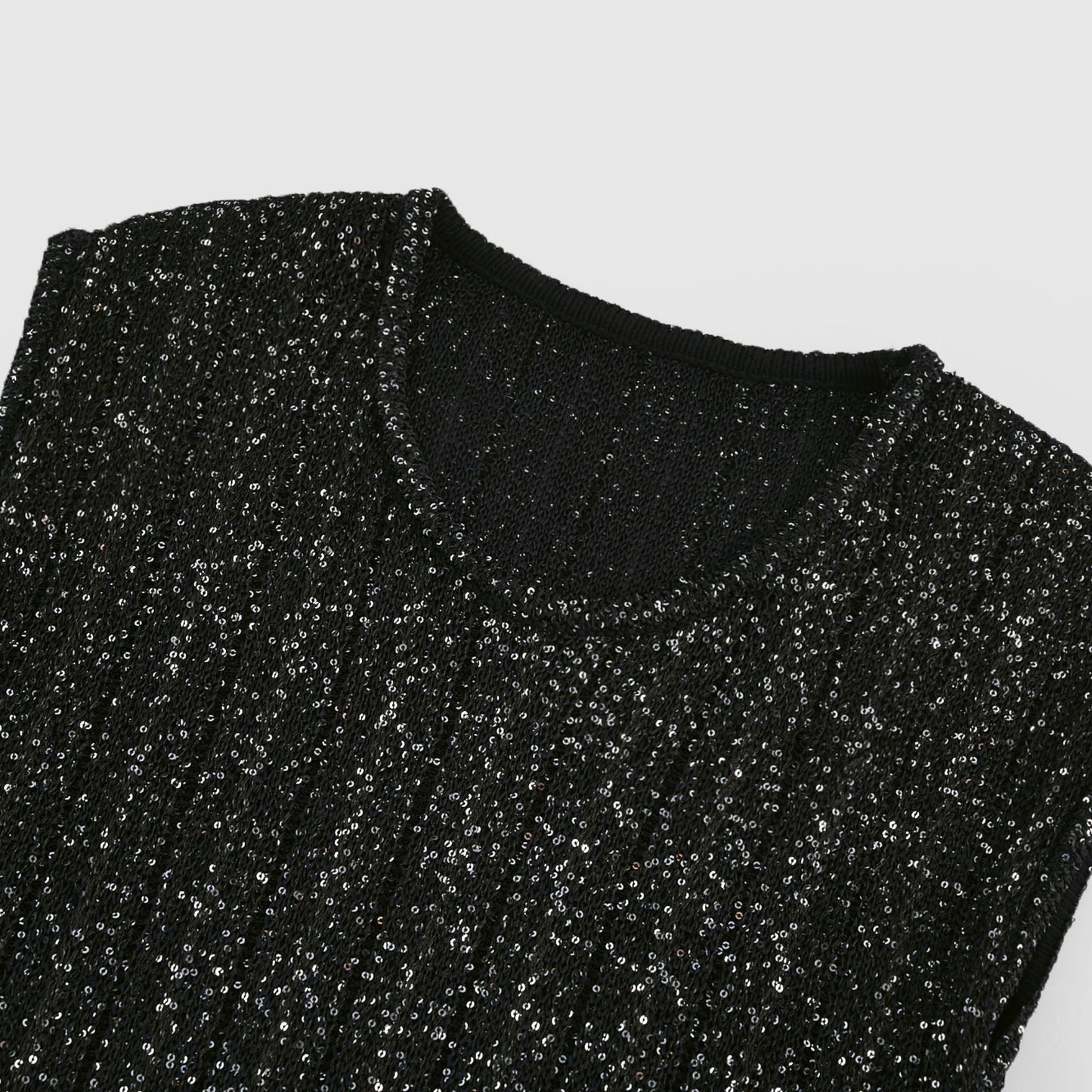 Cordelia sequinembellished tiered mini dress