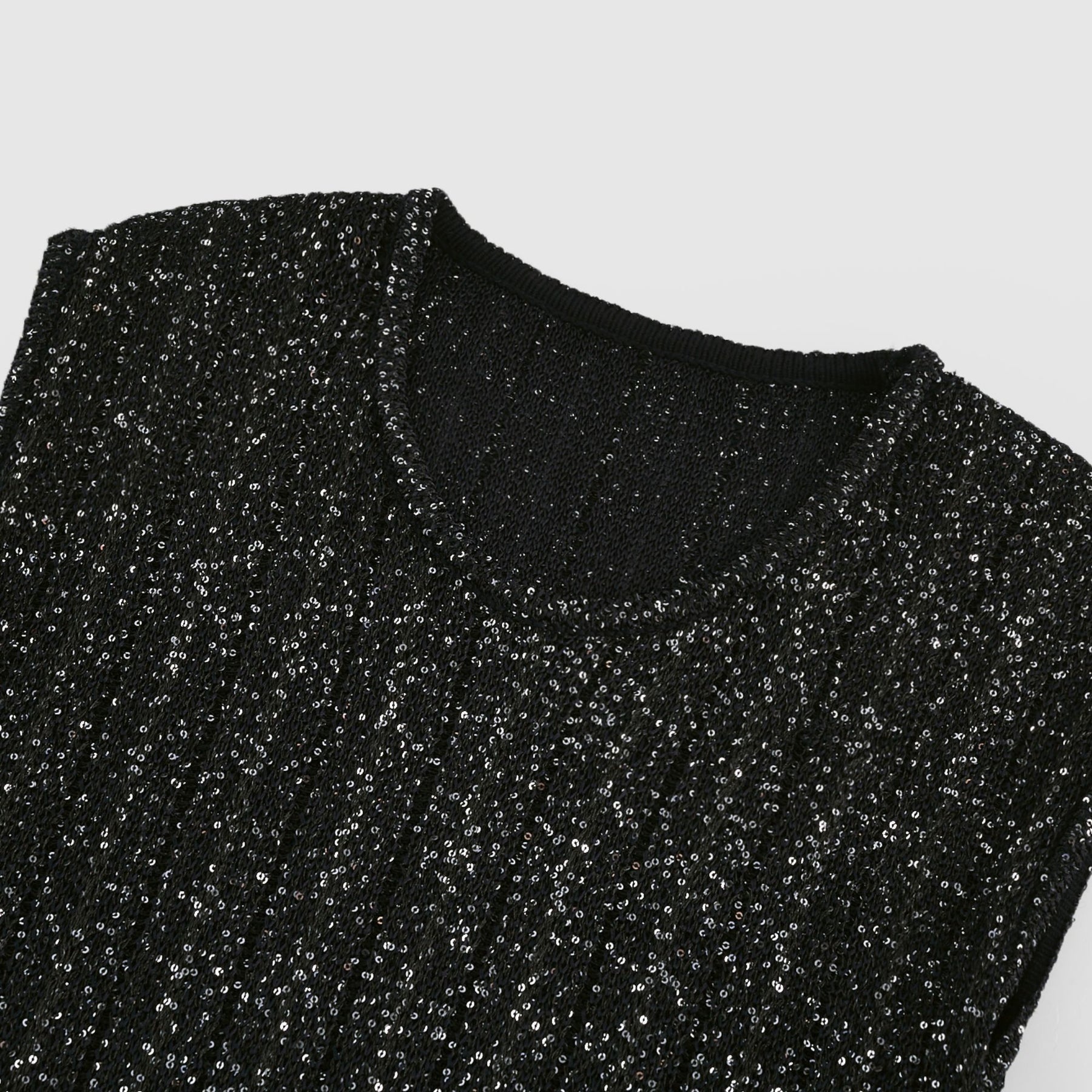 Cordelia sequinembellished tiered mini dress