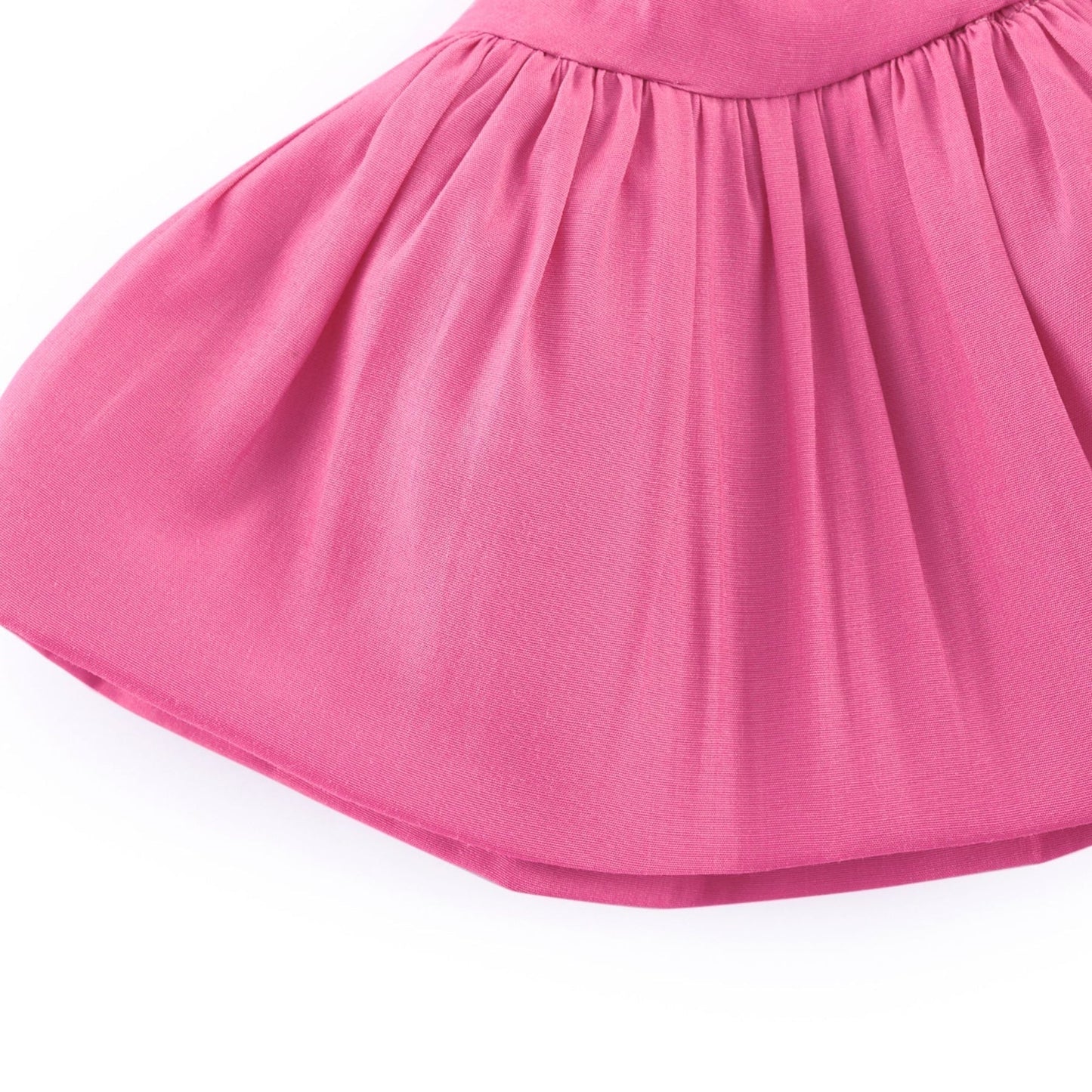 Mathilde pink ruffled top  skirt matching set