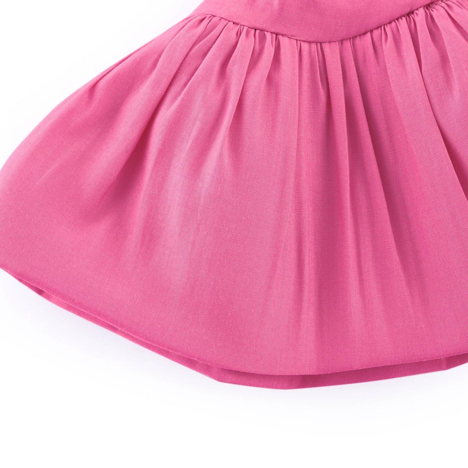 Mathilde pink ruffled top  skirt matching set