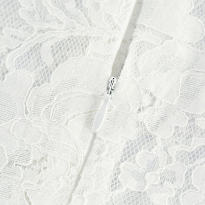 Céline lace cutout midi dress