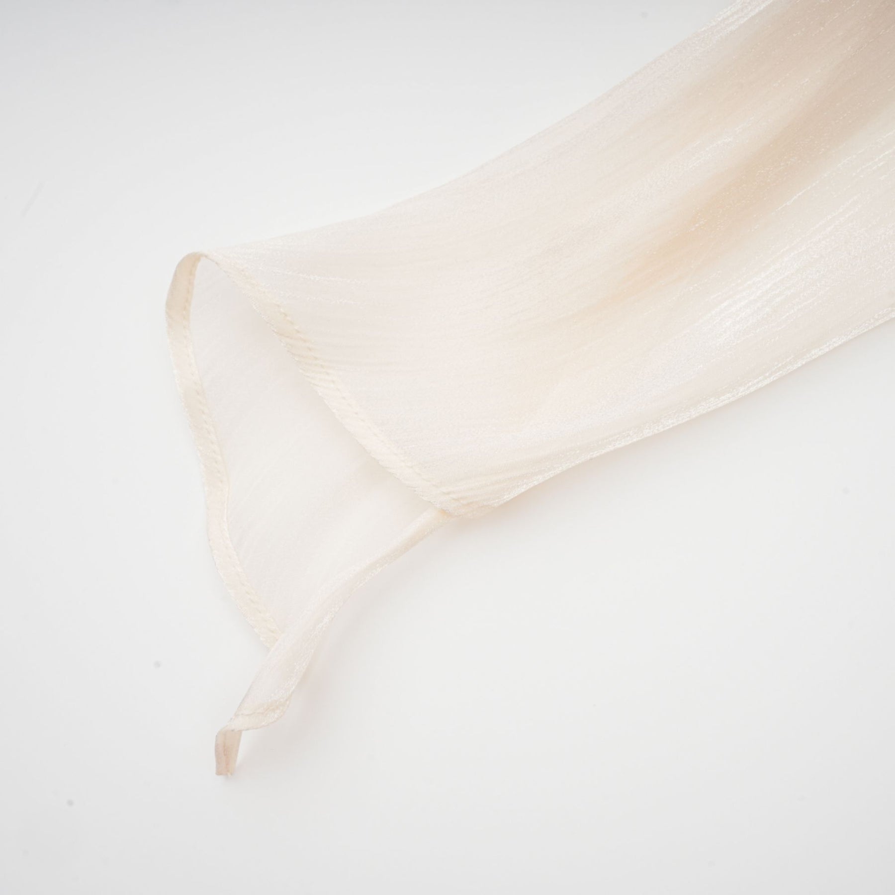 Eugénie fullypleated ruffled mini dress in Neutrals