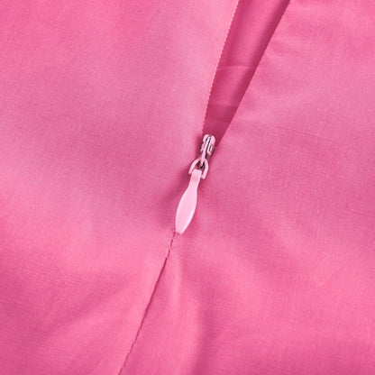 Mathilde pink ruffled top  skirt matching set