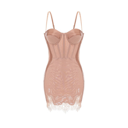 Coline bustierstyle mini dress