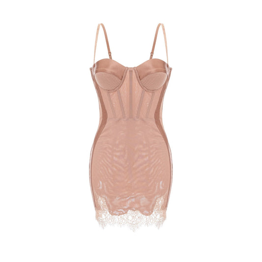 Coline bustierstyle mini dress