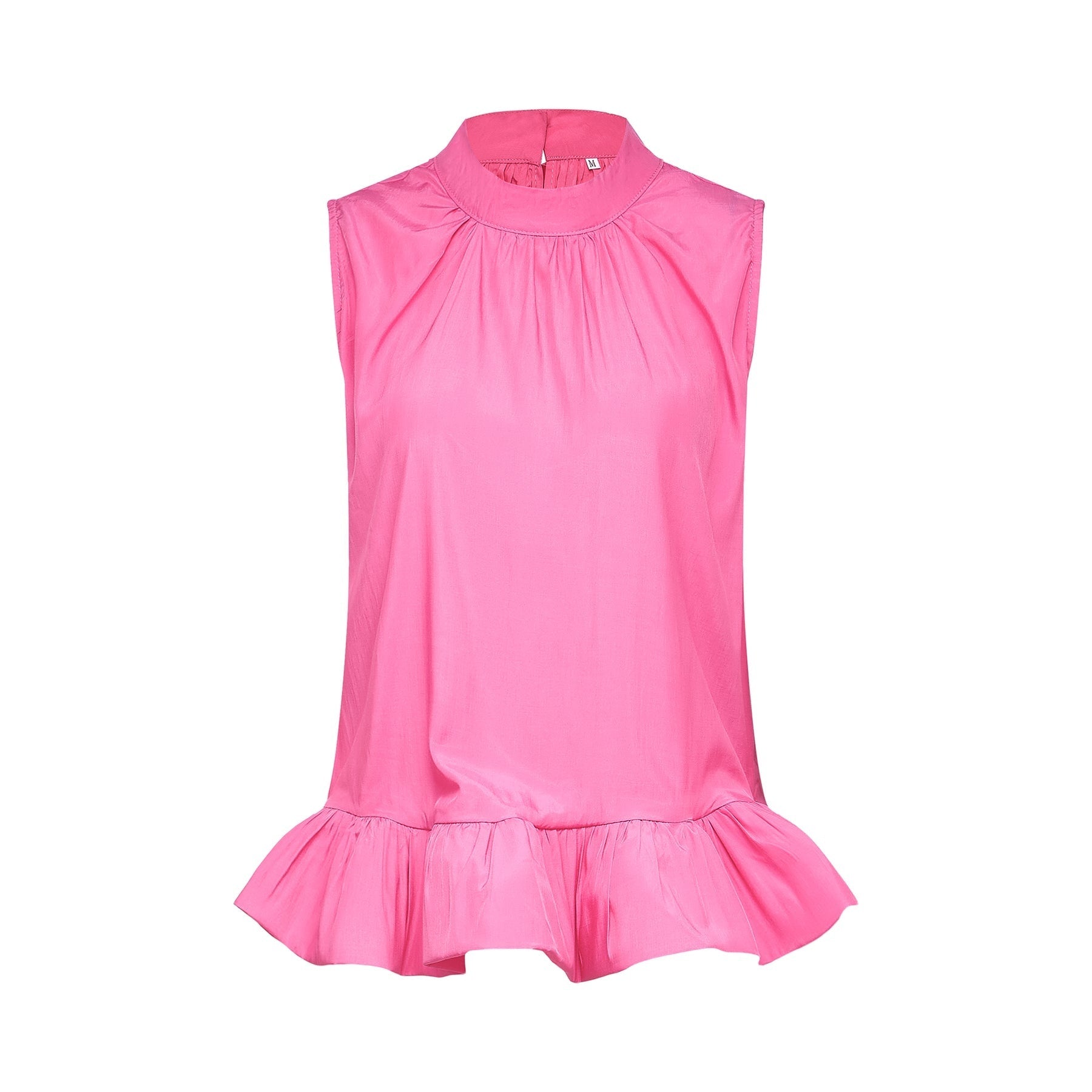Mathilde pink ruffled top  skirt matching set