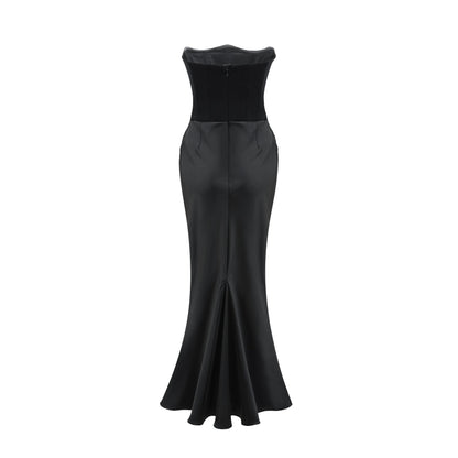 Aurore offshoulder maxi dress