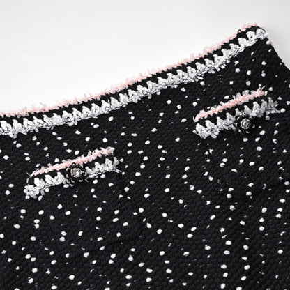 Alizée cropped jacket  skirt matching set