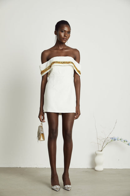 Avalon sequinembellished mini dress