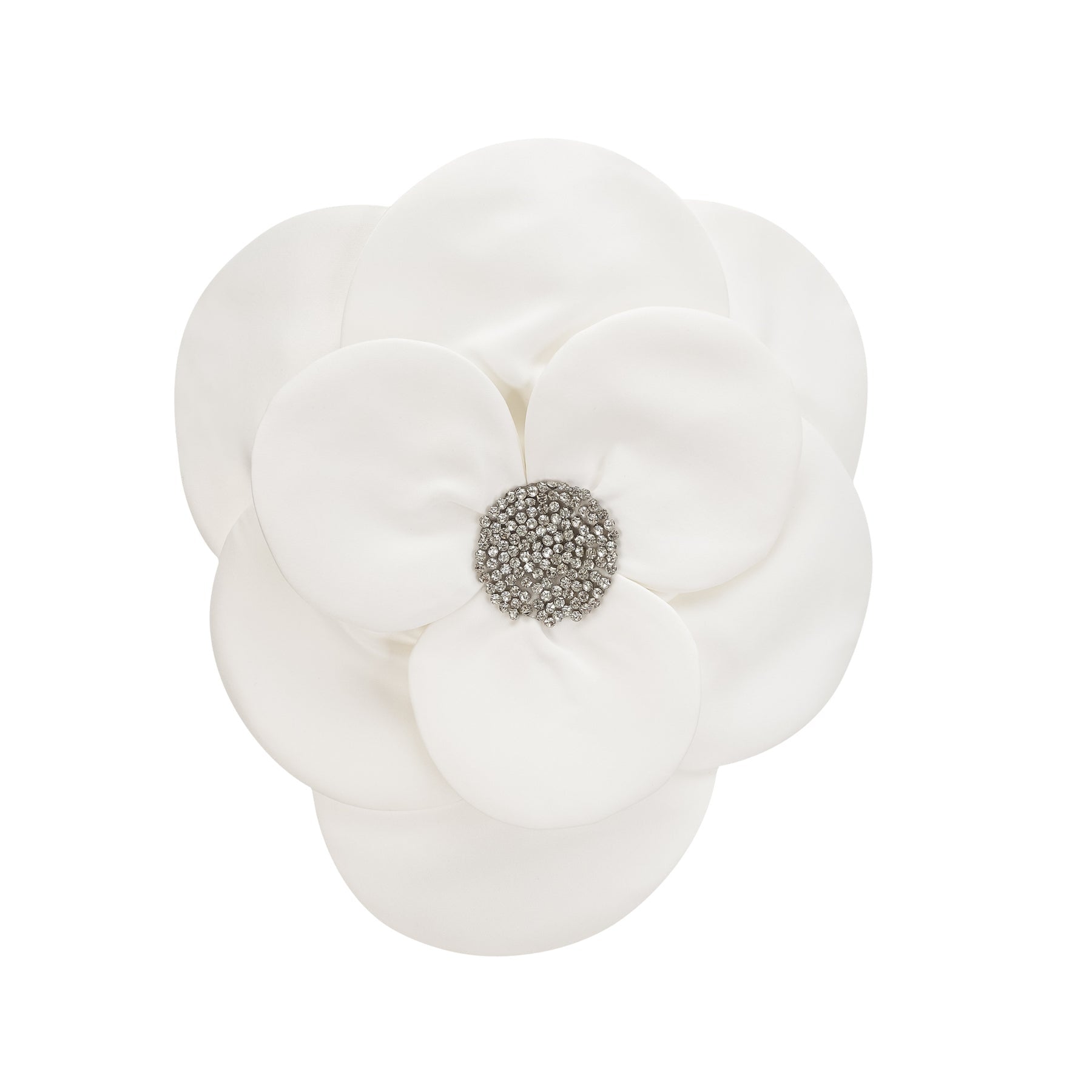 Roxane crystalembellished floralappliqué top