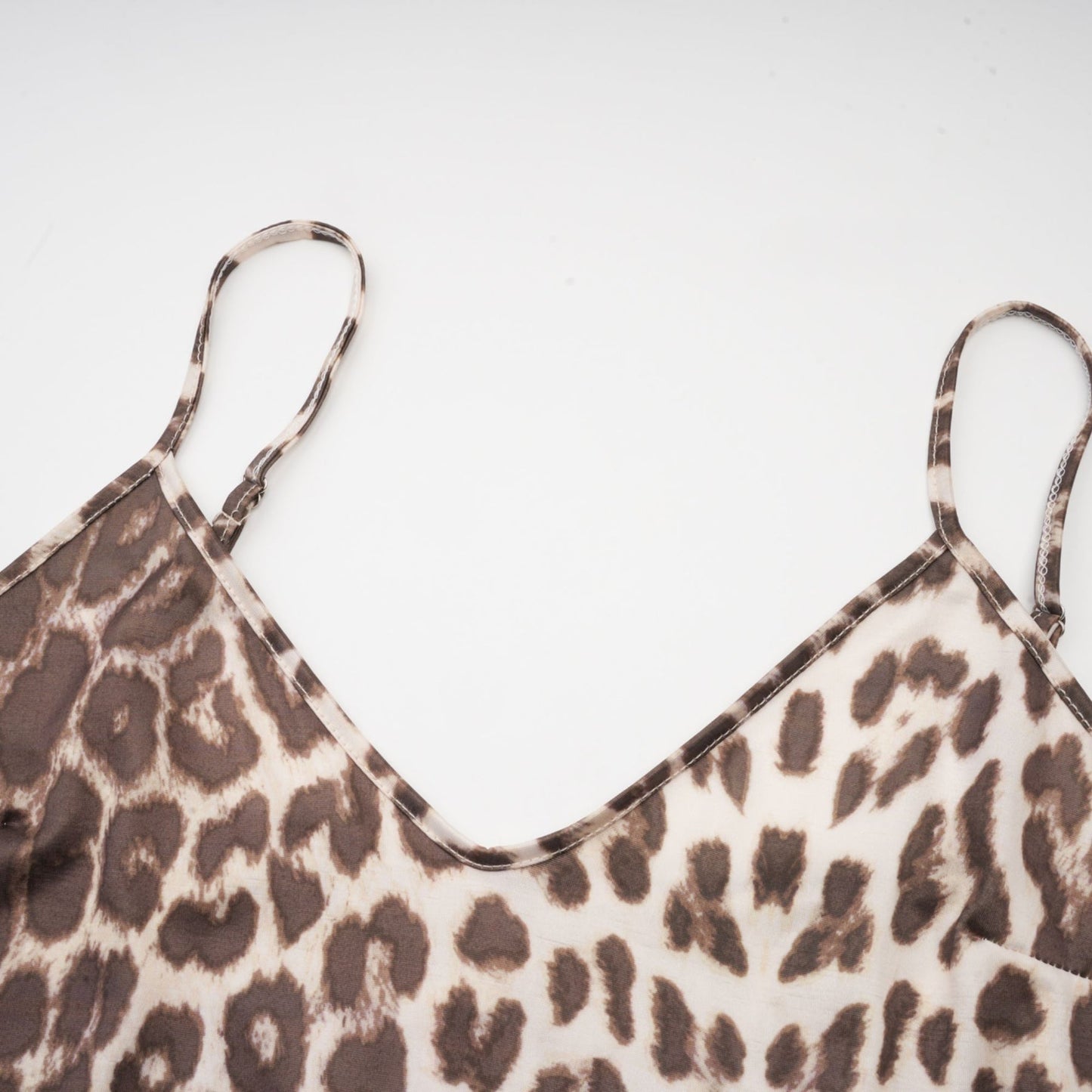 Belle leopardprint oversizesleeved blouse