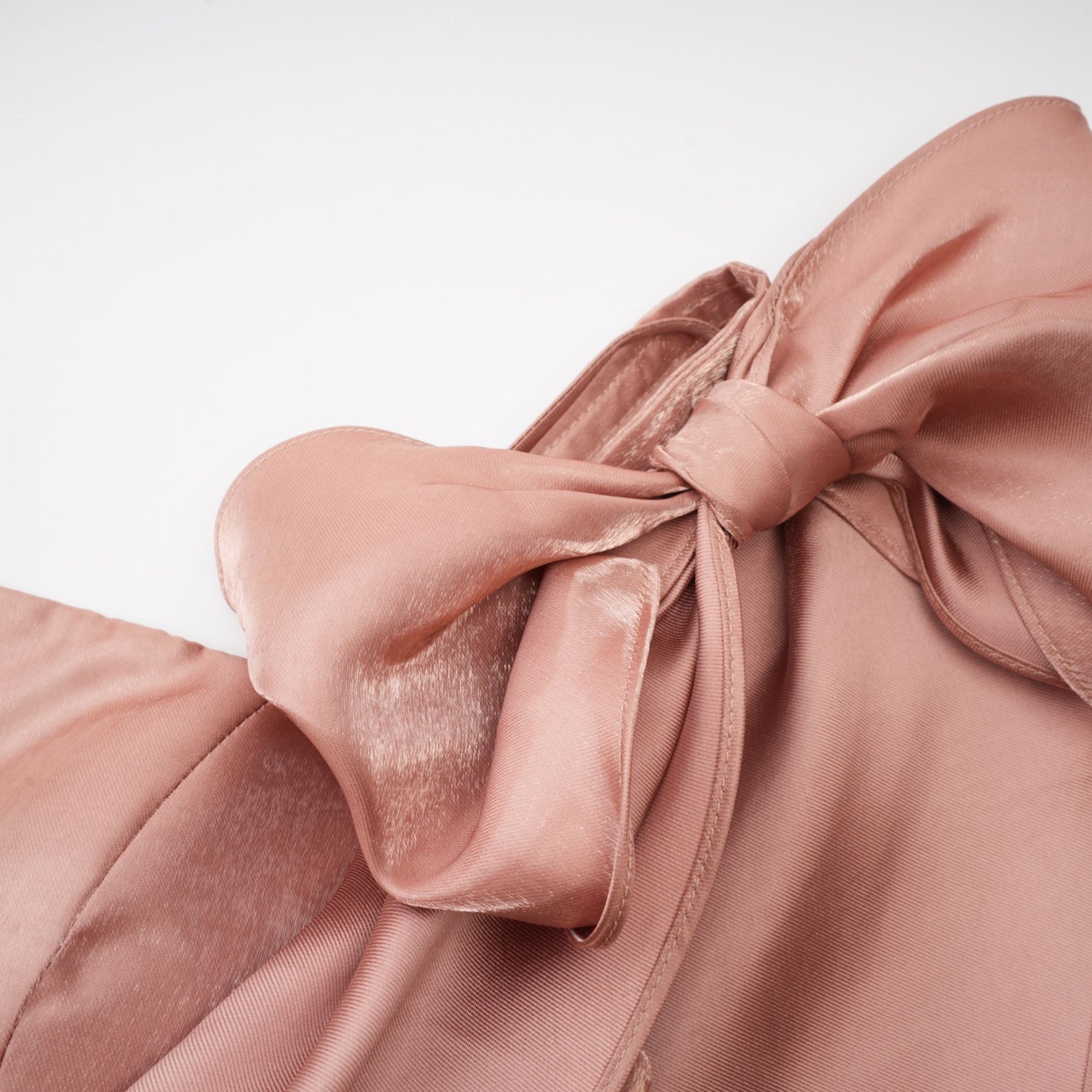 Catiana bowdetail flared dress