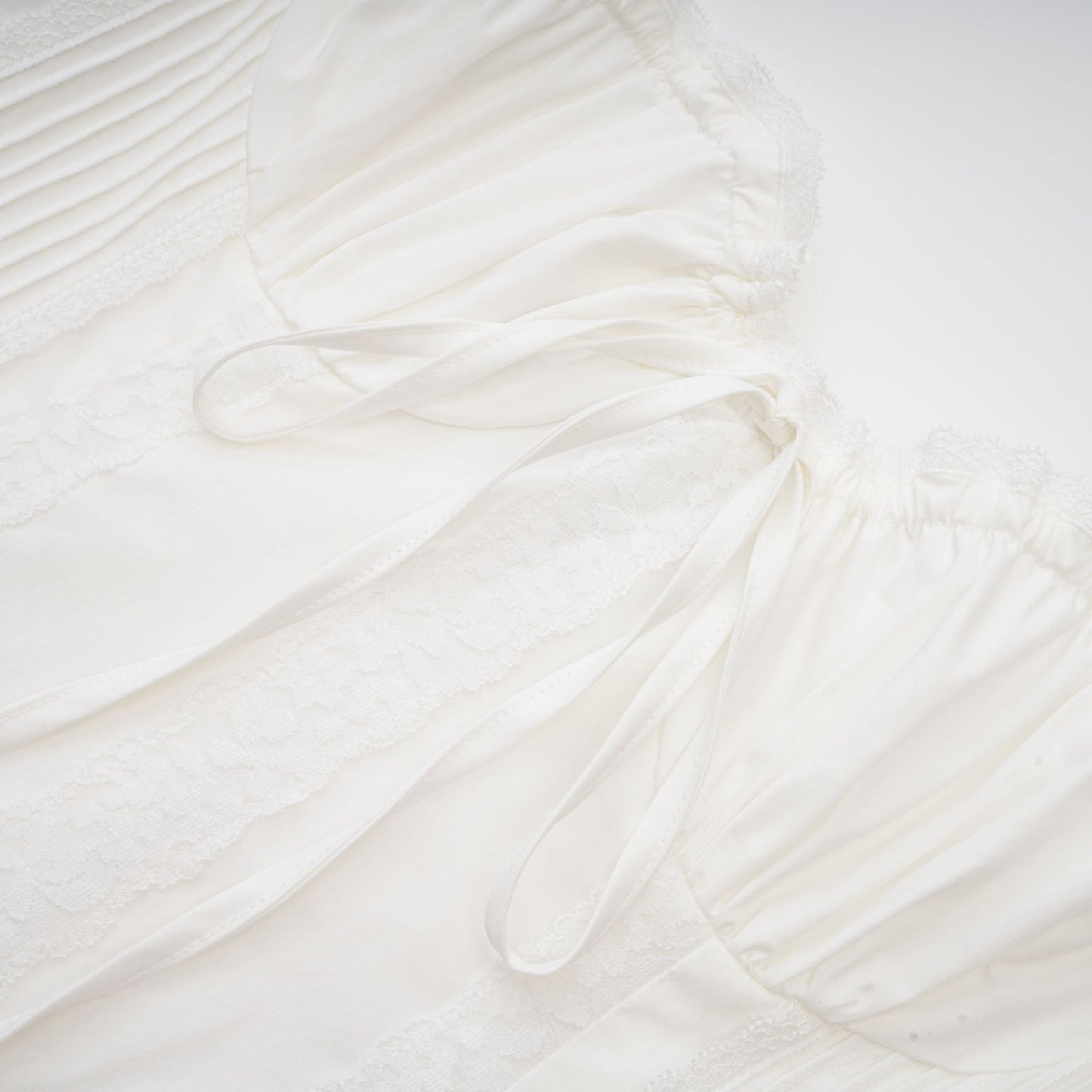 Camille white corset mini dress