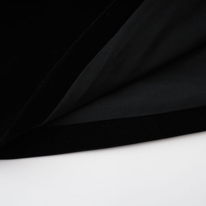 Reeva bowembellished velvet mini dress