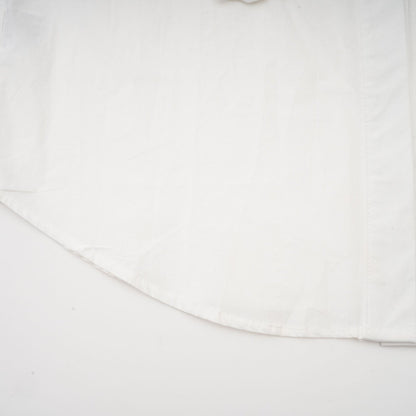 Rosalie white floral cutout shirt