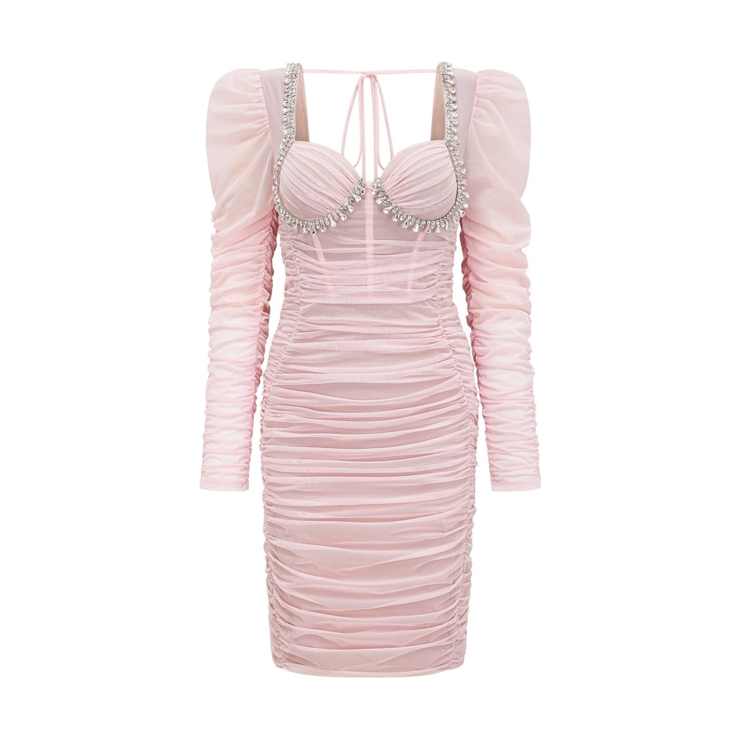 Miss Rosier mesh midi dress