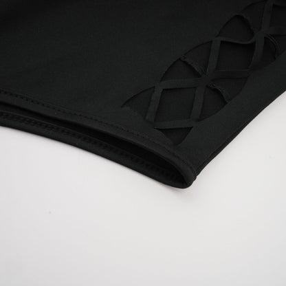 Capriana longsleeved cutout bodysuit