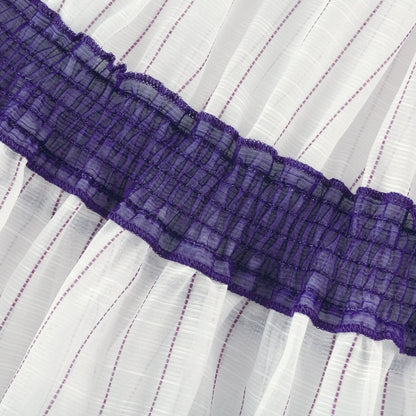 Raphaëlle colorblock patternprint midi dress