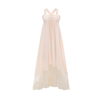 Bérénice lacehem midi dress