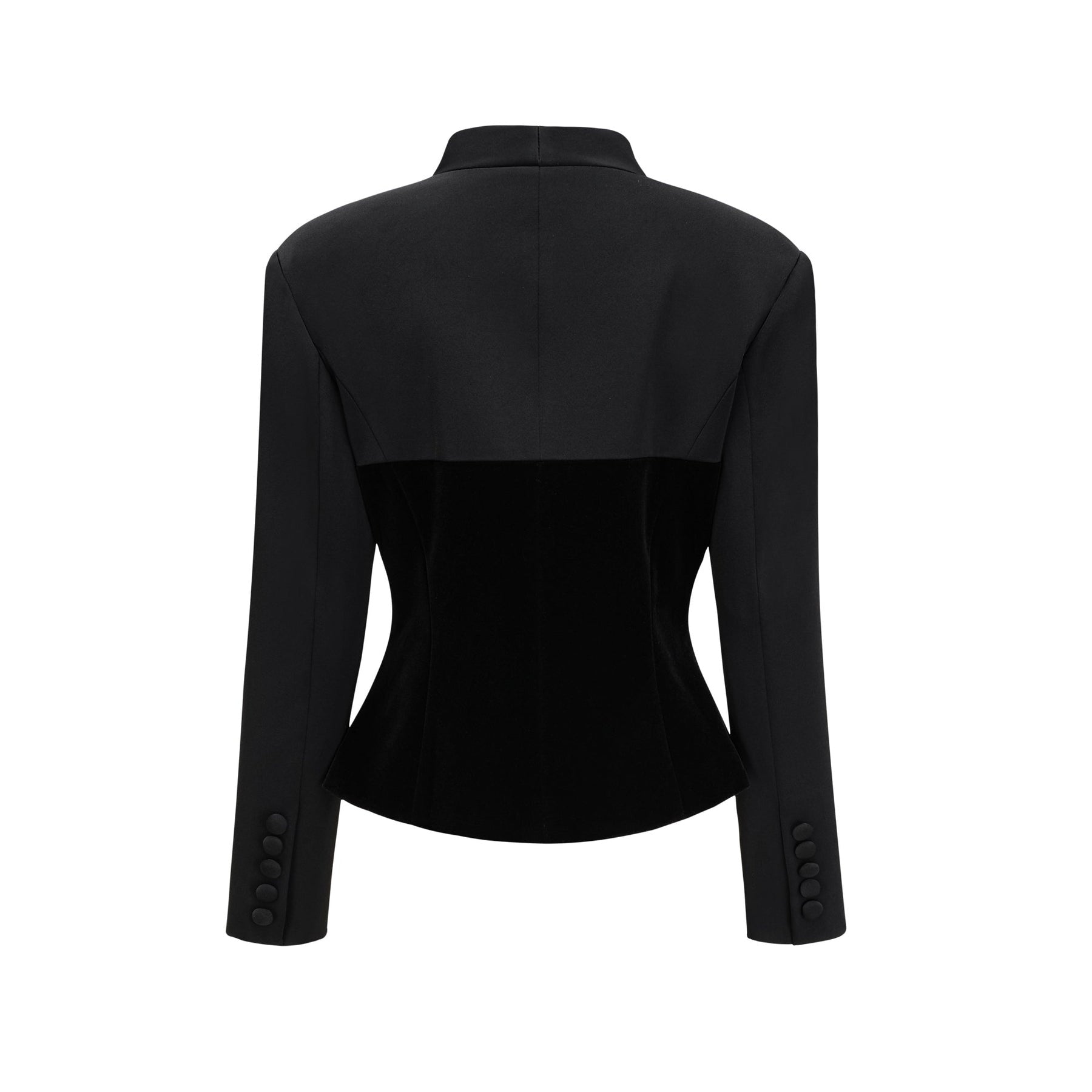 Mireille black panelled jacket