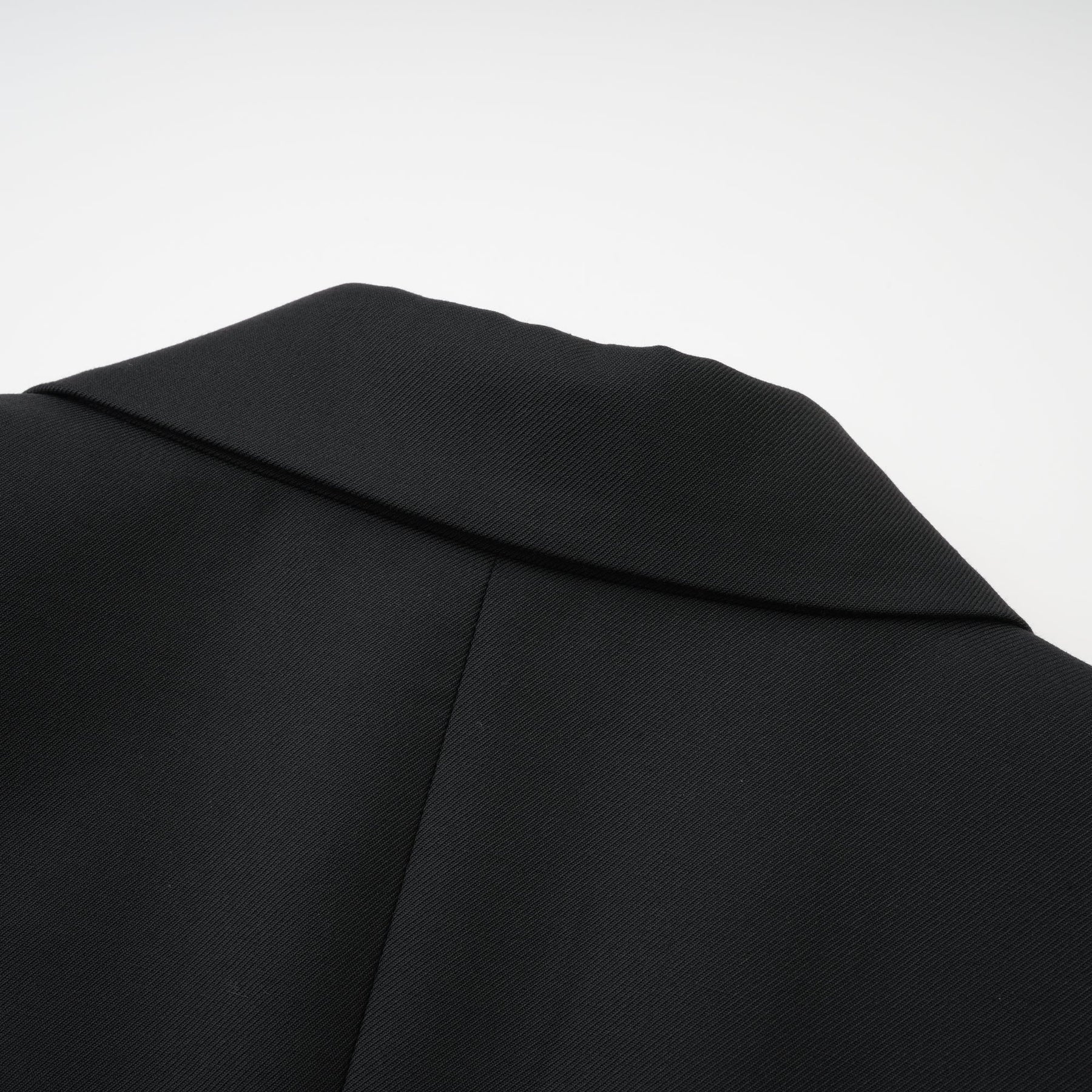 Priscille black doublebreasted wool blazer