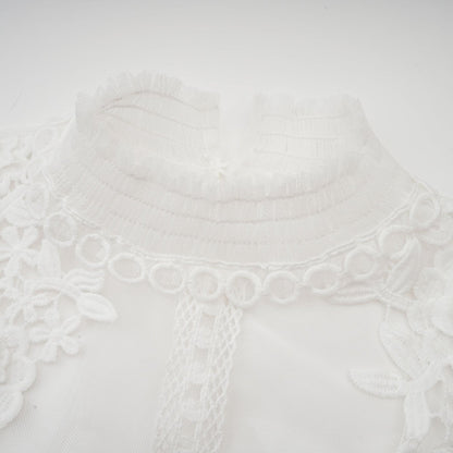 Aiza floral semisheer top