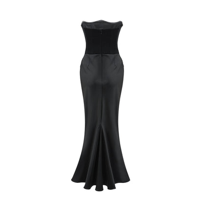 Aurore offshoulder maxi dress