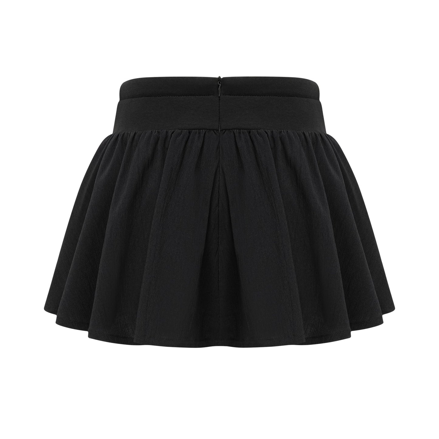Amélie elasticwaistband pleated mini skirt