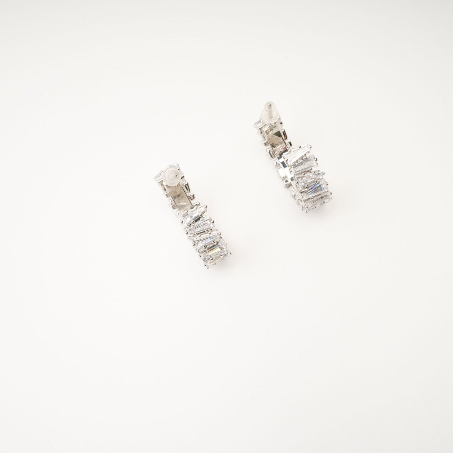 Ysabella crystalembellished hoop earrings