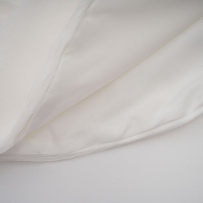 White Adele matching set with creased top and trousers