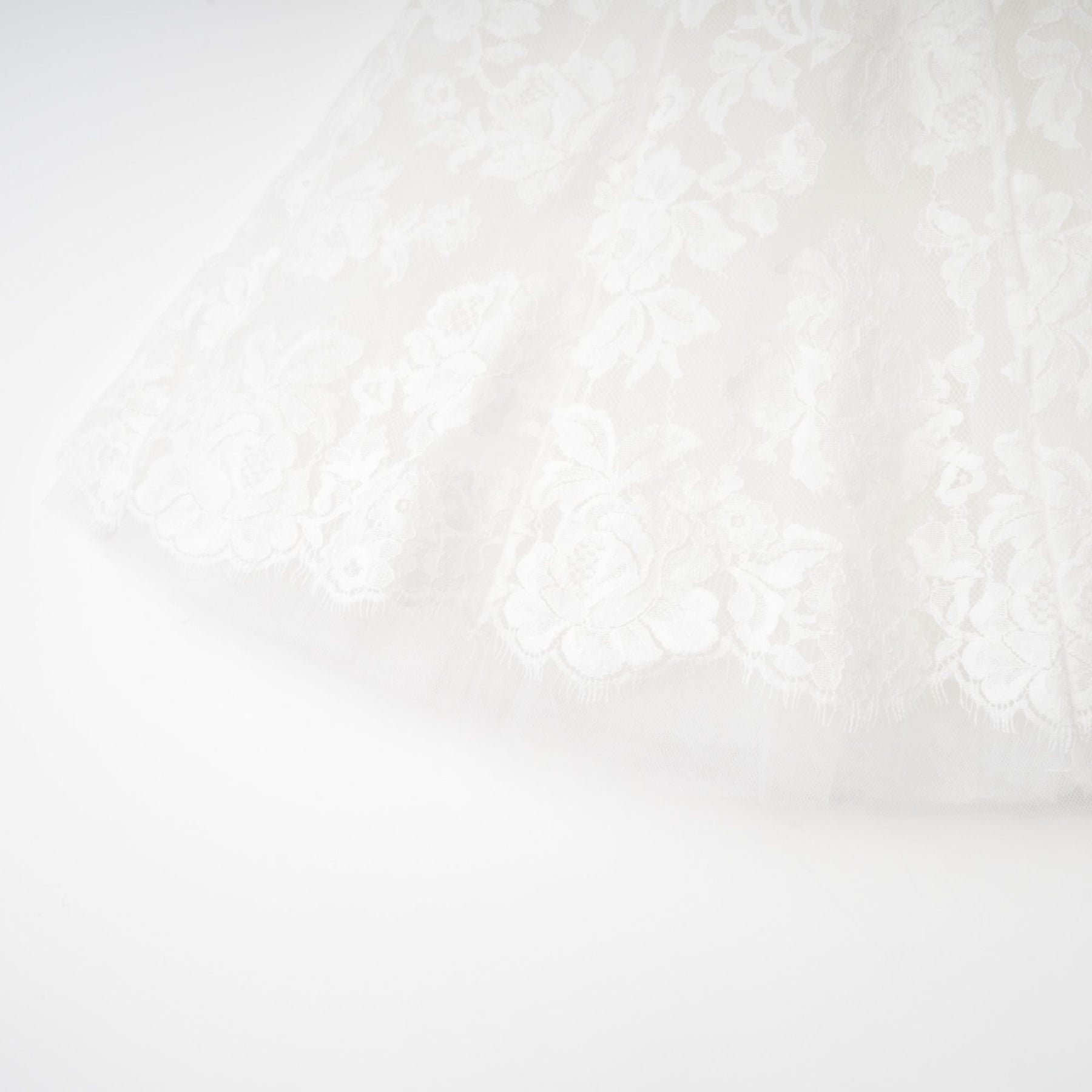 Lanetta guipure lace tulleskirt dress
