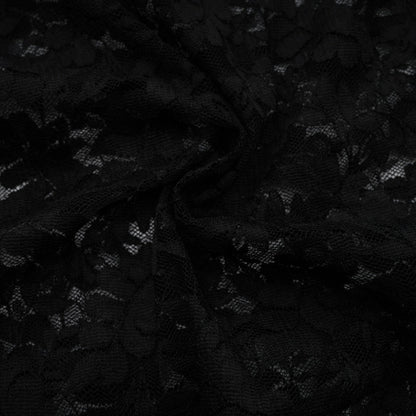 Roseline ruffledtrim florallace gown