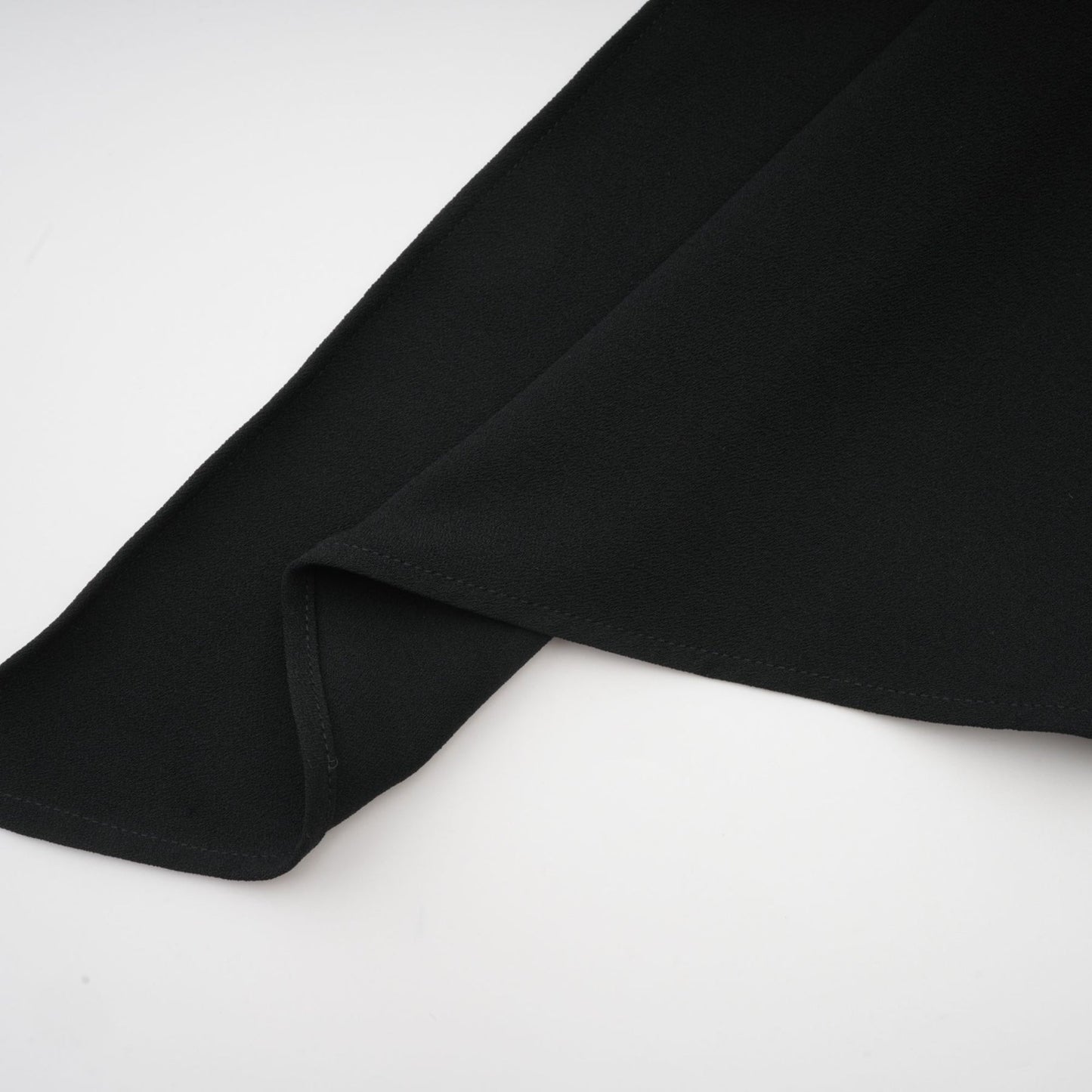 Suzanne black pleated jacket  trousers matching set