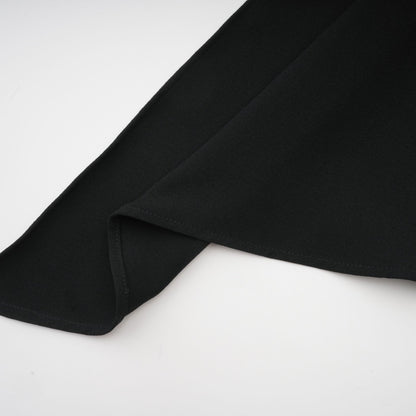 Suzanne black pleated jacket  trousers matching set