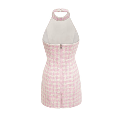 Capucine pearlembellished mini dress