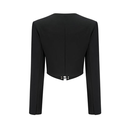 Amia laceup cropped jacket