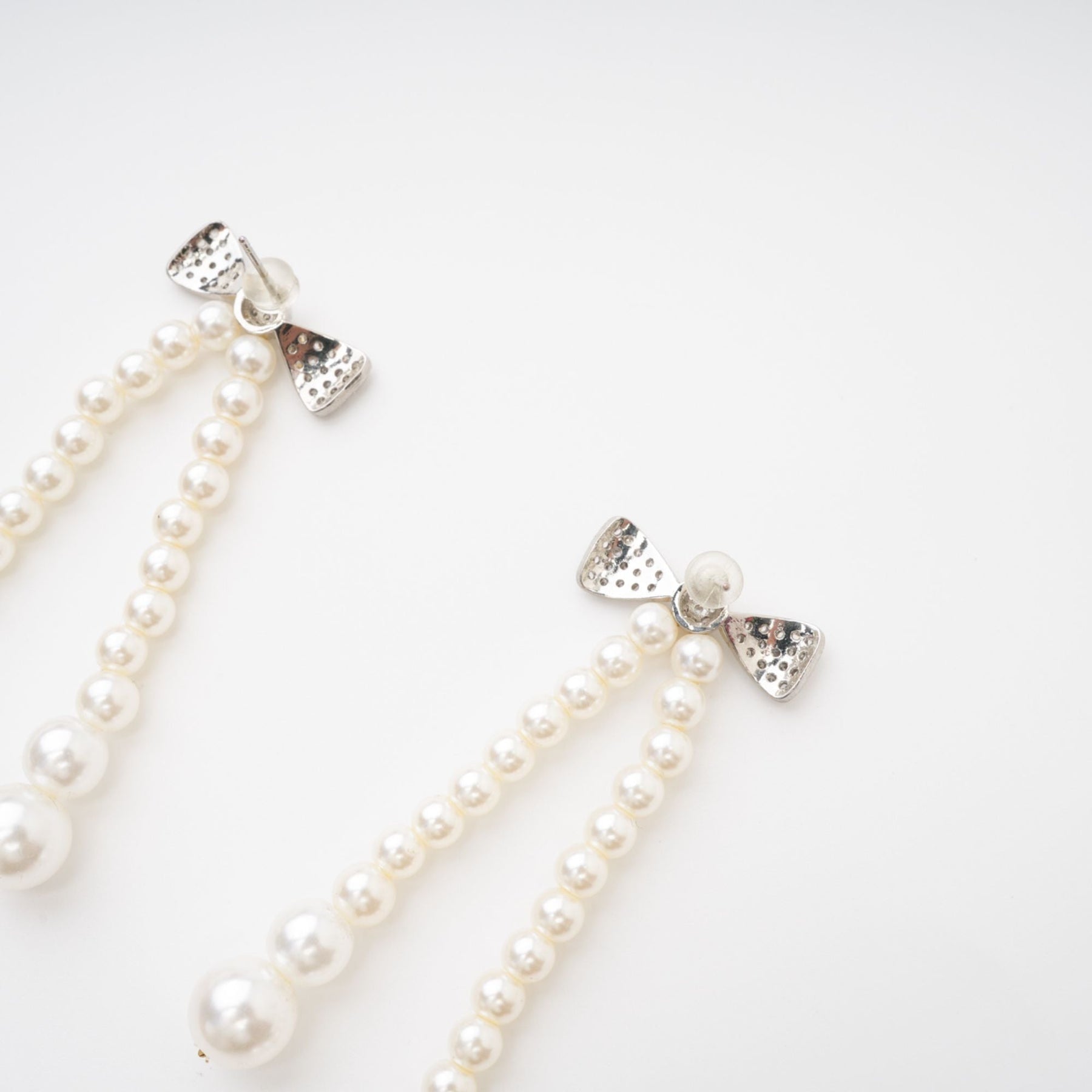 Élodie pearlembellished stud earrings